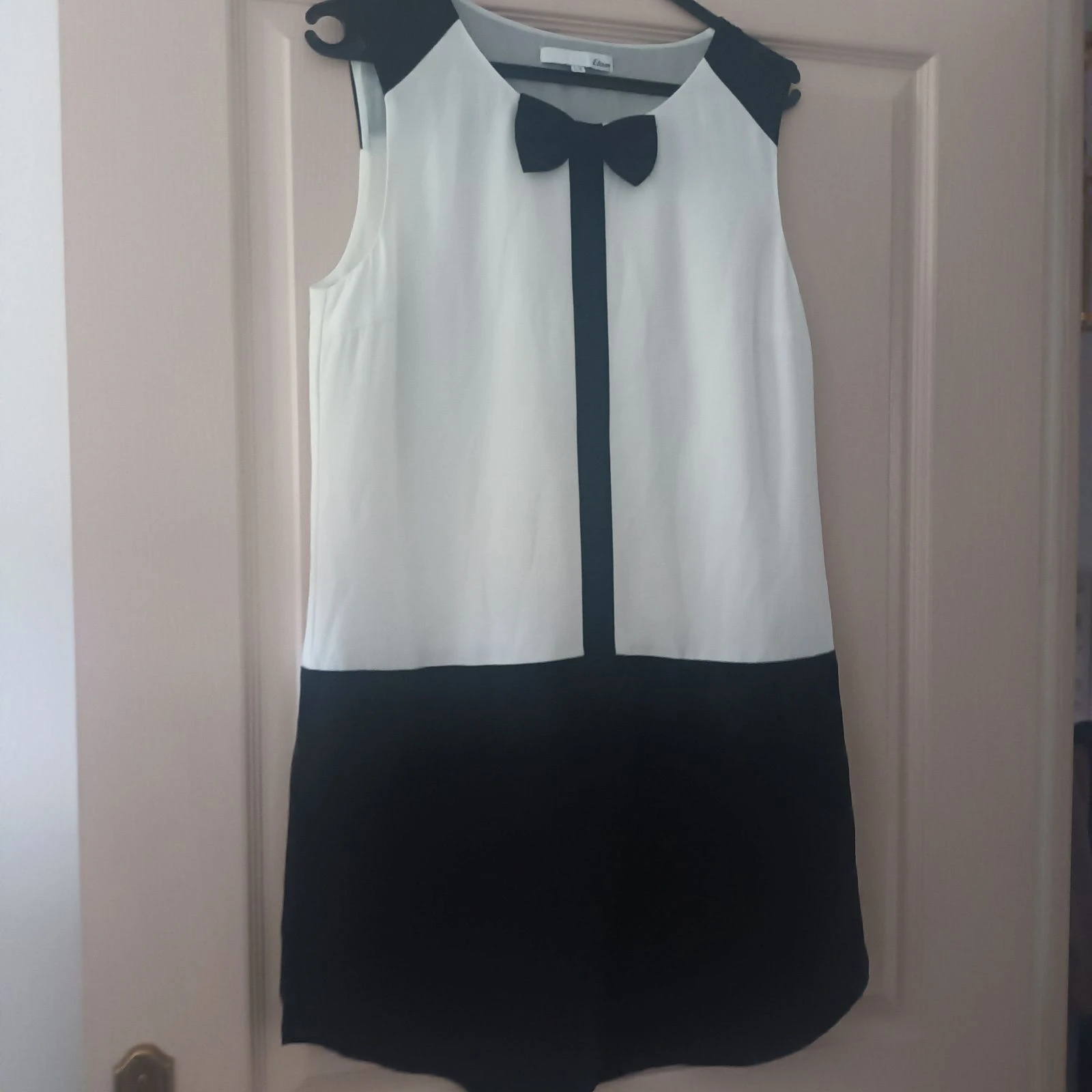 Stunning two-tone chic & glamour lined ETAM dress - Size 38 – photo 9